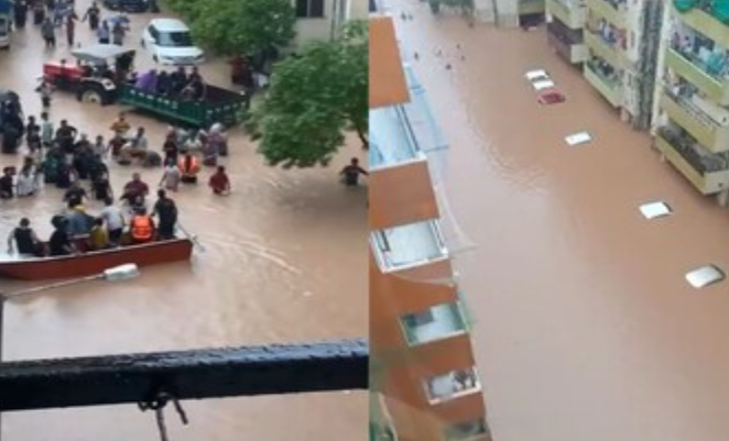 Read more about the article ਭਾਰੀ ਬਾਰਸ਼ ਕਾਰਨ ਪੰਜਾਬ ਵਿਚ ਹਾਲਾਤ ਲਗਾਤਾਰ ਵਿਗੜ ਰਹੇ,ਕਈ ਸੁਸਾਇਟੀਆਂ ਪਾਣੀ ਵਿਚ ਡੁੱਬੀਆਂ