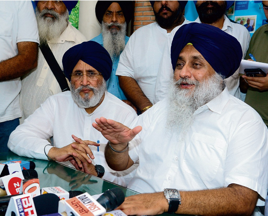 Read more about the article ਸਰਕਾਰ ਬਣਨ ’ਤੇ ਰਾਜਸਥਾਨ ਨੂੰ ਪਾਣੀ ਦੇਣ ਸਣੇ ਦਰਿਆਈ ਪਾਣੀਆਂ ਦੇ ਸਾਰੇ ਸਮਝੌਤੇ ਰੱਦ ਹੋਣਗੇ: ਸੁਖਬੀਰ