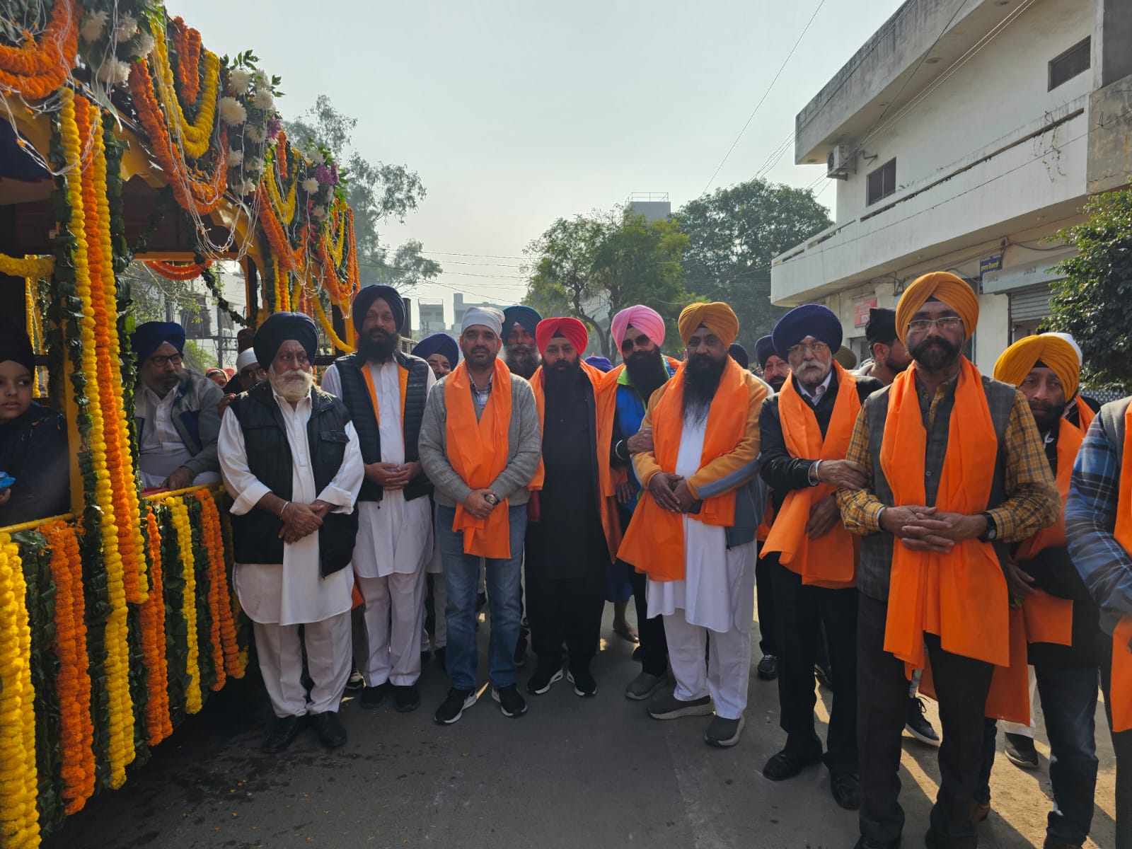 You are currently viewing ਗੁਰੂ ਨਾਨਕ ਦੇਵ ਜੀ ਦੇ ਪ੍ਰਕਾਸ਼ ਪੁਰਬ ਨੂੰ ਸਮਰਪਿਤ ਨਗਰ ਕੀਰਤਨ ਕੱਢਿਆ ਗਿਆ