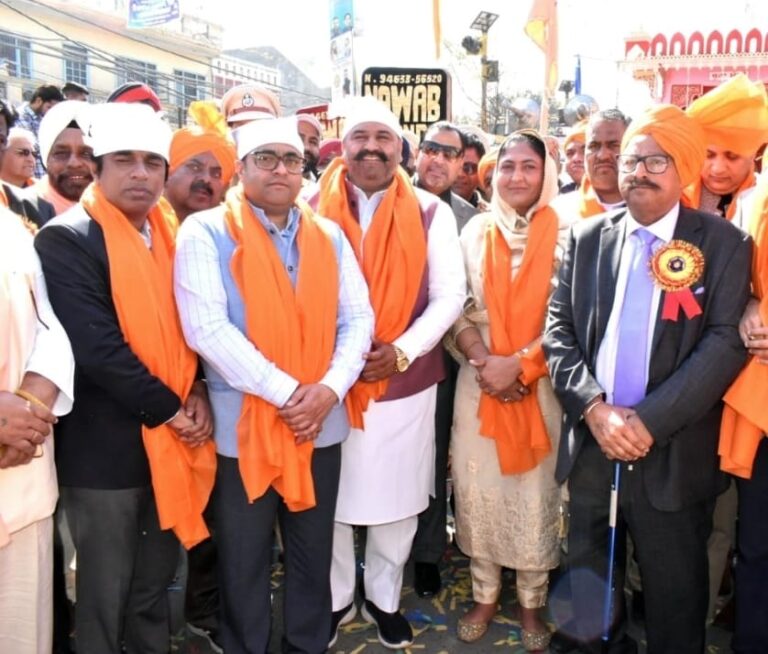 Read more about the article ਗੁਰੂ ਰਵਿਦਾਸ ਜੀ ਦੇ ਪ੍ਰਕਾਸ਼ ਪੁਰਬ ਸਬੰਧੀ ਸ਼ੋਭਾ ਯਾਤਰਾ ਦਾ ਸ਼ੁਭ ਆਰੰਭ