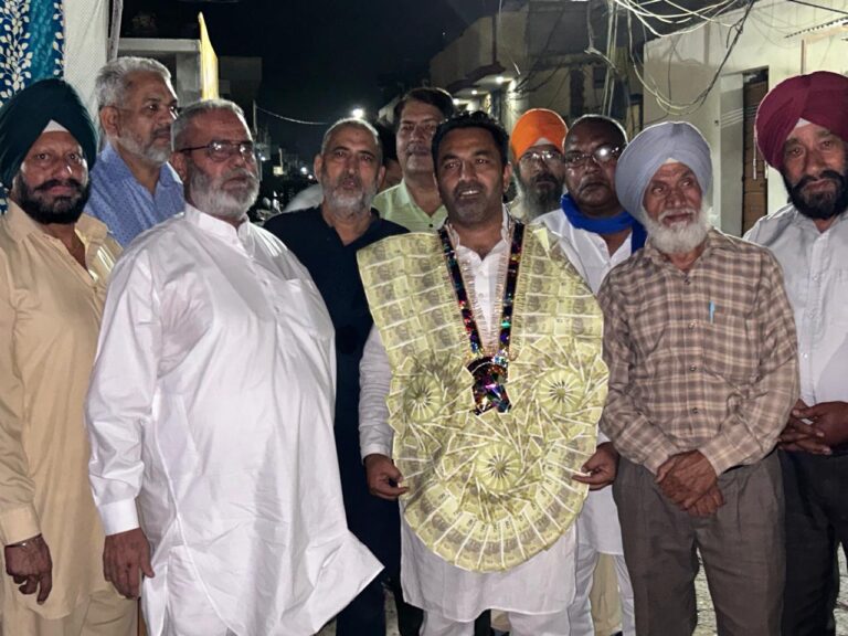 Read more about the article बसपा को जालंधर के शहरी और ग्रामीण हलकों में भारी समर्थन मिल रहा : एडवोकेट बलविंदर कुमार