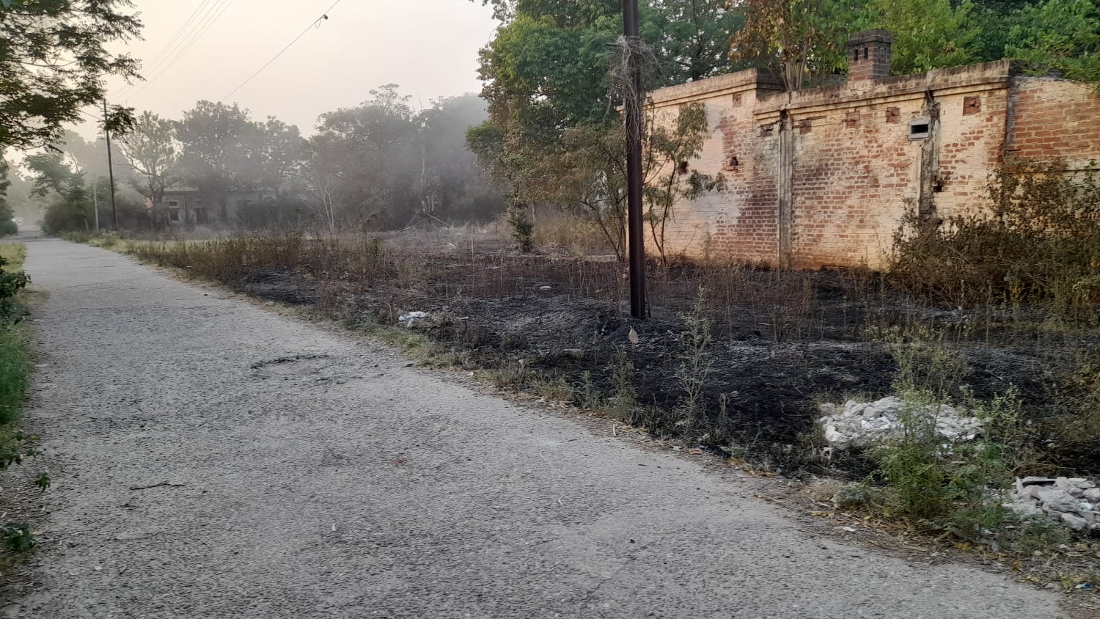 You are currently viewing अमृतसर- नई दिल्ली रेलवे लाईनों के आस पास व रेलवे यातायात कालोनी मे जगह जगह पर जलाया जा रहा है कूड़ा