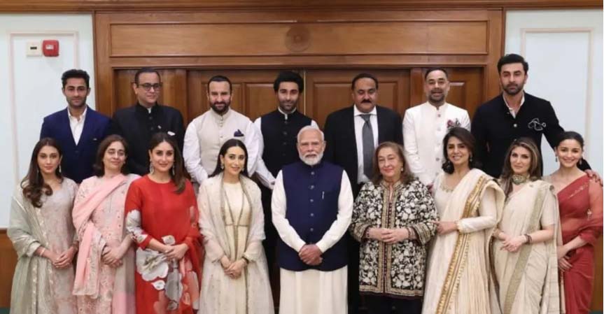 Read more about the article कपूर खानदान के जो सदस्य PM मोदी से मिले