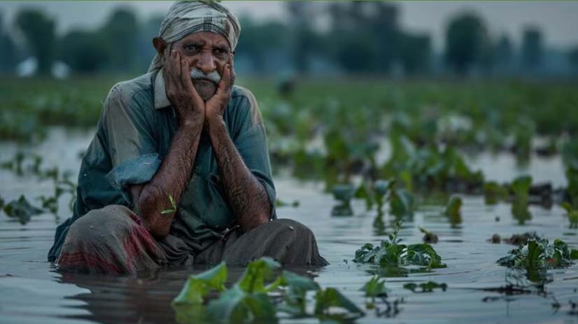 You are currently viewing भारी बारिश के कारण वीरासिकामणि इलाके में 2000 एकड़ फसल पानी में डूब गई