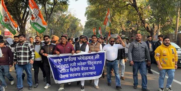 Read more about the article ਬਾਬਾ ਸਾਹਿਬ ਅੰਬੇਡਕਰ ਜੀ ਦਾ ਅਪਮਾਨ ਨਾ ਸਹਿਣਯੋਗ : ਮੋਹਿਤ ਮਹਿੰਦਰਾ, ਲੱਕੀ ਸੰਧੂ