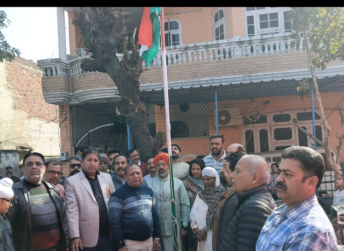 Read more about the article ਸ਼ਿਵ ਰਾਮ ਕਲਾ ਮੰਚ ਨੇ ਮਾਡਲ ਹਾਊਸ ਵਿੱਚ ਮਨਾਇਆ ਗਣਤੰਤਰ ਦਿਵਸ