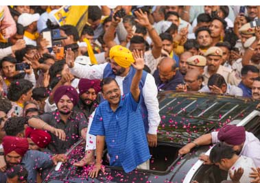 Read more about the article ਦਿੱਲੀ ਦੇ ਰਾਜੌਰੀ ਗਾਰਡਨ ‘ਚ ਮਹਿੰਦਰ ਯਾਦਵ ਲਈ ਰੋਡ ਸ਼ੋਅ