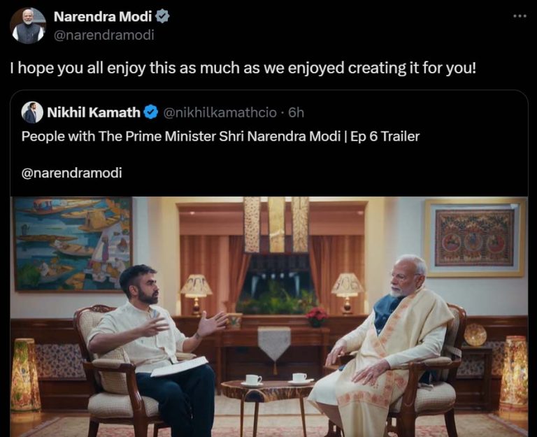 Read more about the article पीएम नरेंद्र मोदी के पहले पॉडकास्ट की 5 बड़ी बातें