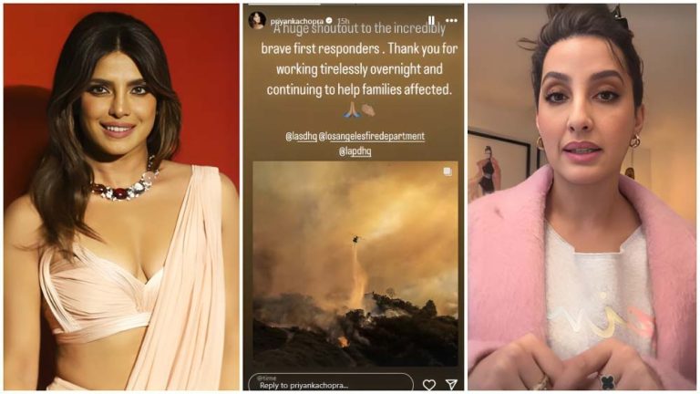 Read more about the article कैलिफोर्निया के जंगल में लगी आग, प्रियंका चोपड़ा और नोरा फतेही भी सुनाई आपबीती