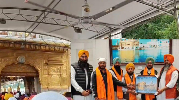Read more about the article ਦਰਬਾਰ ਵਿਖੇ ਗਰਮੀ ‘ਚ ਸ਼ਰਧਾਲੂਆਂ ਦੀ ਸਹੂਲਤ ਲਈ ਲੱਗਿਆ 14 ਫੁੱਟ ਦਾ ਪੱਖਾ