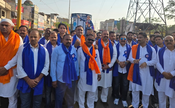 Read more about the article ਡਾ. ਭੀਮ ਰਾਓ ਅੰਬੇਡਕਰ ਦੇ ਜਨਮ ਦਿਵਸ ਦੇ ਮੌਕੇ ‘ਤੇ ਚੇਤਨਾ ਮਾਰਚ ਕੱਢਿਆ ਗਿਆ