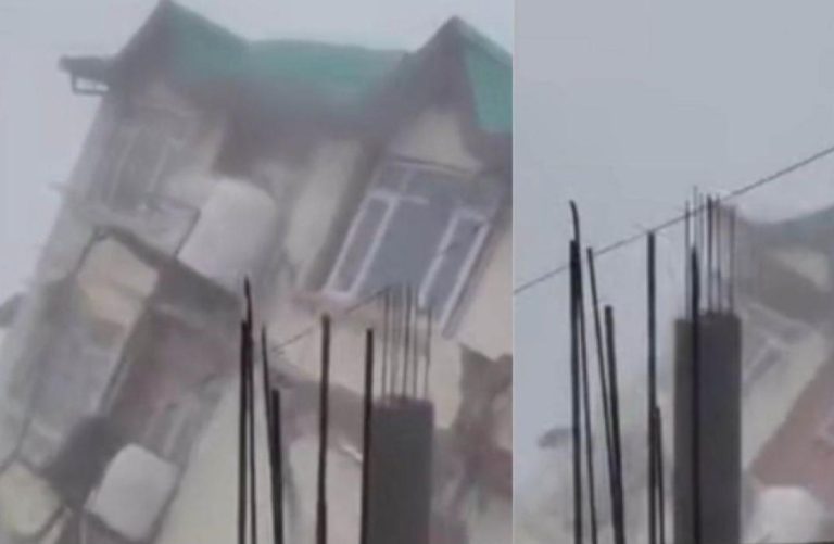 Read more about the article ਸ਼ਿਮਲਾ ਦੇ ਭੱਟਾਕੁਫਰ ‘ਚ ਡਿੱਗੀ 5 ਮੰਜ਼ਿਲਾ ਇਮਾਰਤ