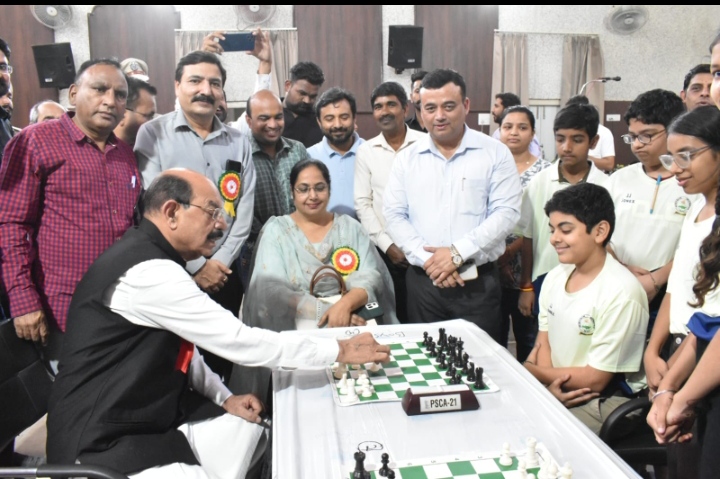 Read more about the article 69ਵੀਆਂ ਪੰਜਾਬ ਸਕੂਲ ਖੇਡਾਂ ; ਕੈਬਨਿਟ ਮੰਤਰੀ ਮੋਹਿੰਦਰ ਭਗਤ ਵਲੋਂ ਚੈਸ਼ ਅਤੇ ਕੁਰਾਸ਼ ਦੇ ਰਾਜ ਪੱਧਰੀ ਮੁਕਾਬਲਿਆਂ ਦਾ ਉਦਘਾਟਨ