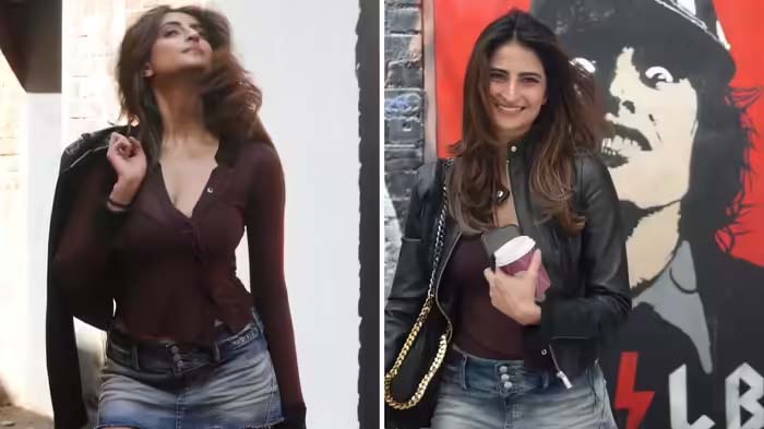 Read more about the article अब आरपार दिखने वाले टॉप में दिखाया हुस्न, छोटी स्कर्ट पहन छाईं पलक