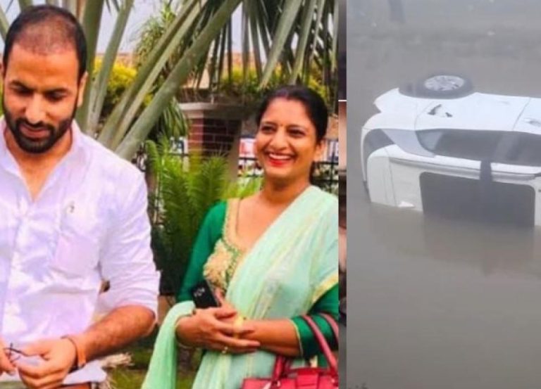 Read more about the article ਚੋਣ ਡਿਊਟੀ ‘ਤੇ ਜਾ ਰਹੇ ਅਧਿਆਪਕ ਜੋੜੇ ਦੀ ਸੜਕ ਹਾਦਸੇ ‘ਚ ਮੌਤ ,ਧੁੰਦ ਕਾਰਨ ਸੂਏ ‘ਚ ਡਿੱਗੀ ਗੱਡੀ