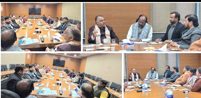 Read more about the article ਜਨਮ ਦਿਵਸ ਤੇ ਆਉਣ ਵਾਲੇ ਸਮਾਗਮਾਂ ਦੀ ਤਿਆਰੀ ਲਈ ਭਾਜਪਾ ਅਨੁਸੂਚਿਤ ਜਾਤੀ ਮੋਰਚੇ ਦੀ ਇੱਕ ਮਹੱਤਵਪੂਰਨ