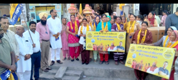 Read more about the article ਮਹਿਲਾਵਾਂ ਨੇ ਮੁੱਖ ਮੰਤਰੀ ਅਤੇ ਪੰਜਾਬ ਸਰਕਾਰ ਦਾ ਪ੍ਰਗਟਾਇਆ ਧੰਨਵਾਦ