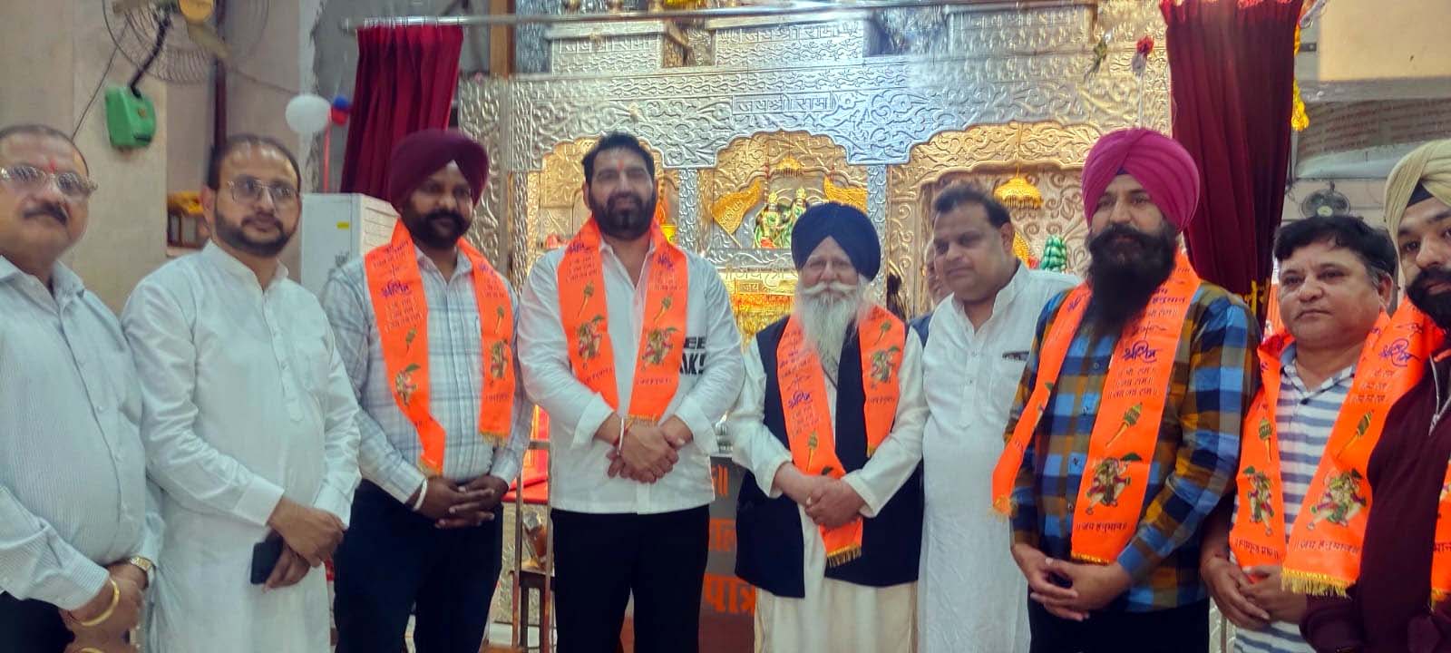 Read more about the article ਜਲੰਧਰ ਕੈਂਟ ਵਿੱਚ ਰਾਮ ਨੌਮੀ ਦੇ ਪਵਿੱਤਰ ਦਿਹਾੜੇ ਮੌਕੇ ਧਾਰਮਿਕ ਸਮਾਗਮ