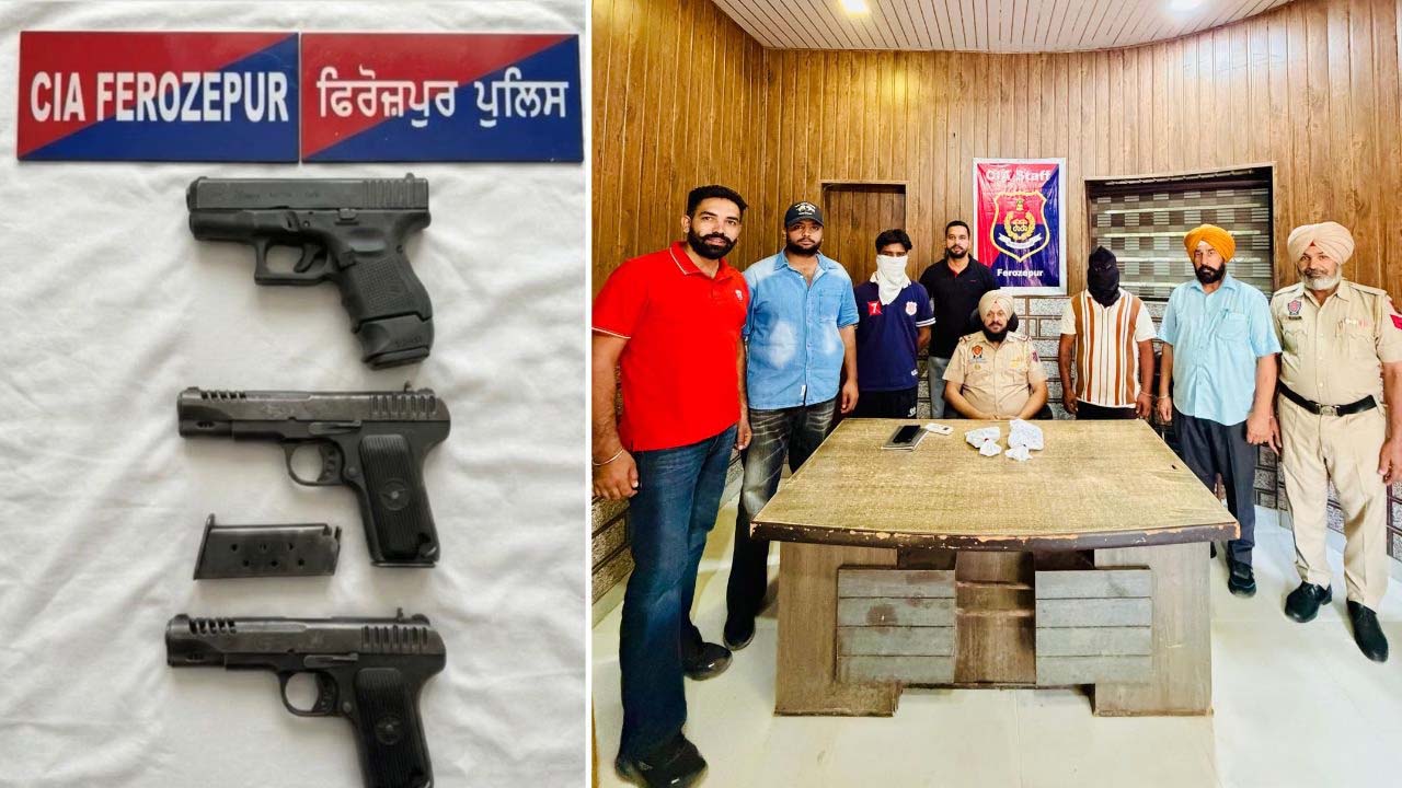 ਹਥਿਆਰ ਤਸਕਰੀ ਕਰਨ ਵਾਲੇ ਦੋ ਮੁਲਜ਼ਮ ਗ੍ਰਿਫ਼ਤਾਰ