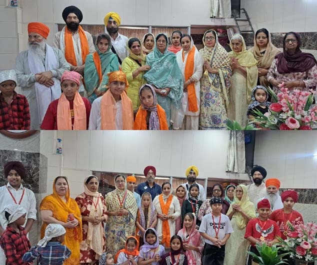 ਗੁਰਦੁਆਰਾ ਬਾਬਾ ਜੀਵਨ ਸਿੰਘ ’ਚ ਸ਼ਹੀਦੀ ਦਿਵਸ ਪ੍ਰੋਗਰਾਮ ਦੀ ਸਮਾਪਤੀ ਮੌਕੇ ਛੋਟੇ ਬੱਚਿਆਂ ਨੂੰ ਕੀਤਾ ਸਨਮਾਨ