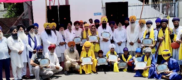 ਅੰਤਰ ਰਾਸ਼ਟਰੀ ਗਤਕਾ ਦਿਵਸ ਤੇ ਬੱਚਿਆਂ ਨੇ ਗੱਤਕੇ ਦੇ ਜੌਹਰ ਦਿਖਾਏ