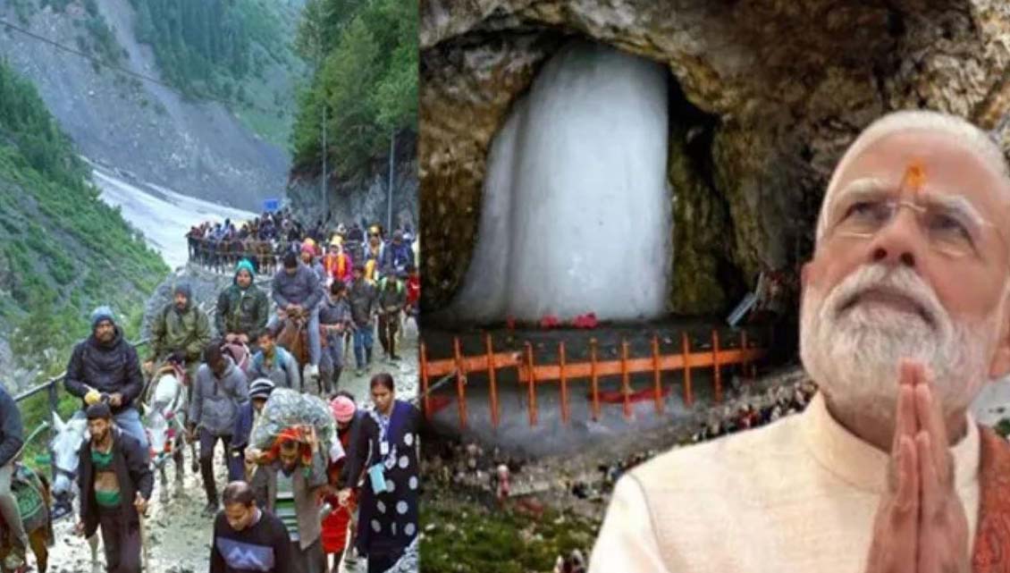 Amarnath Yatra ਲਈ ਪਹਿਲਗਾਮ ਤੋਂ ਰਵਾਨਾ ਹੋਇਆ ਪਹਿਲਾ ਜਥਾ