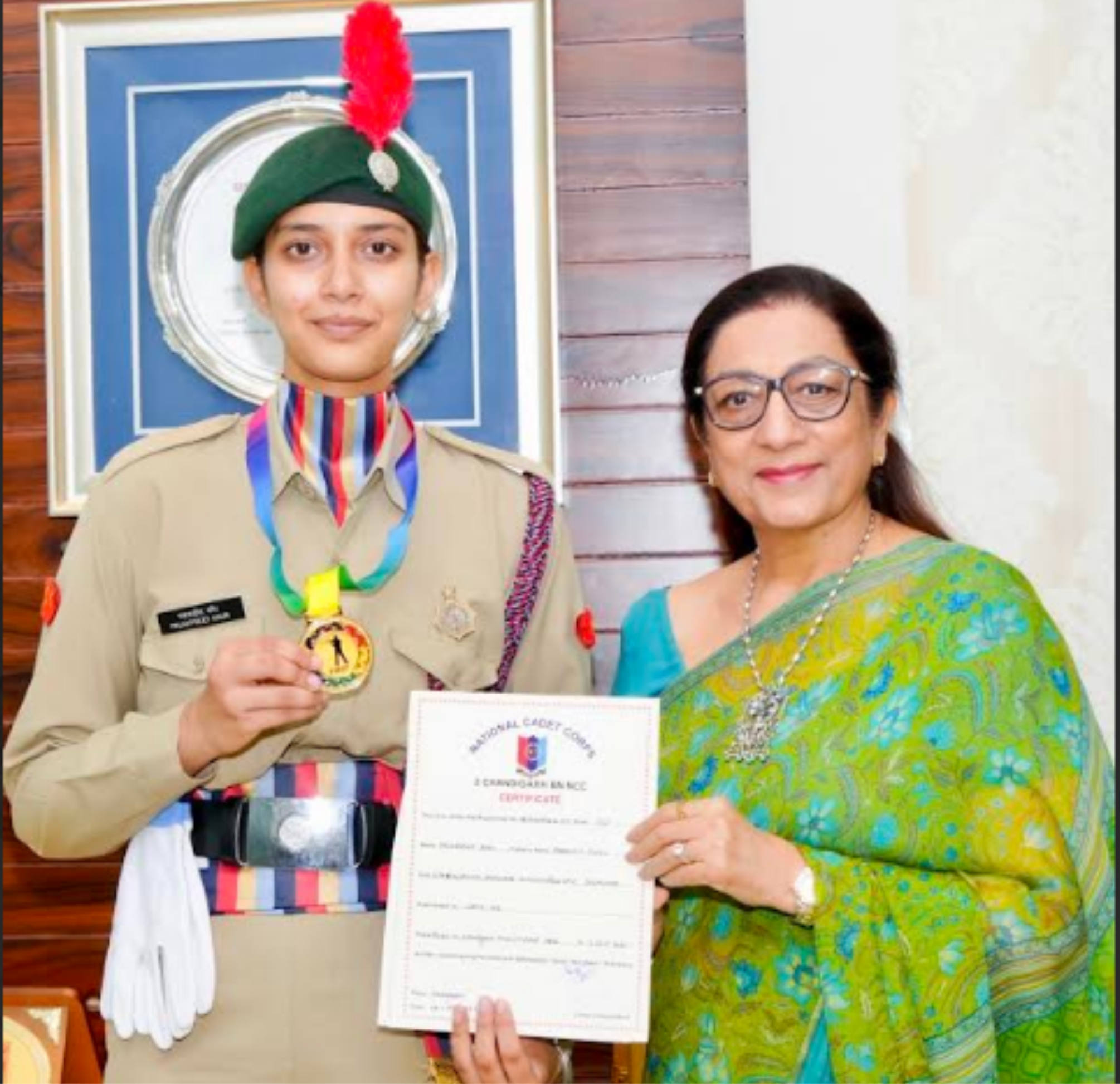 Read more about the article ਕੇਐੱਮਵੀ ਦੀ ਐੱਨਸੀਸੀ ਕੈਡੇਟ ਨੇ ਇੰਟਰ ਗਰੁੱਪ ਸਪੋਰਟਸ ਸ਼ੂਟਿੰਗ ਮੁਕਾਬਲੇ ਵਿੱਚ  ਜਿੱਤਿਆ ਸੋਨ ਤਗਮਾ