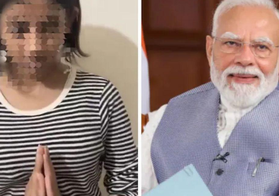 You are currently viewing CJP ਪ੍ਰਦਰਸ਼ਨ ਦੌਰਾਨ PM ਮੋਦੀ ਖਿਲਾਫ਼ ਮੰਦੀ ਸ਼ਬਦਾਵਲੀ ਵਾਲੀ ਕੁੜੀ ਨੇ ਮੰਗੀ ਮਾਫ਼ੀ