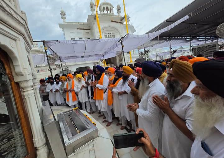ਸ੍ਰੀ ਅਕਾਲ ਤਖਤ ਸਾਹਿਬ ਸਕੱਤਰੇਤ ਵਿਖੇ ਪਹੁੰਚਿਆ 251 ਮੈਂਬਰੀ ਜੱਥਾ